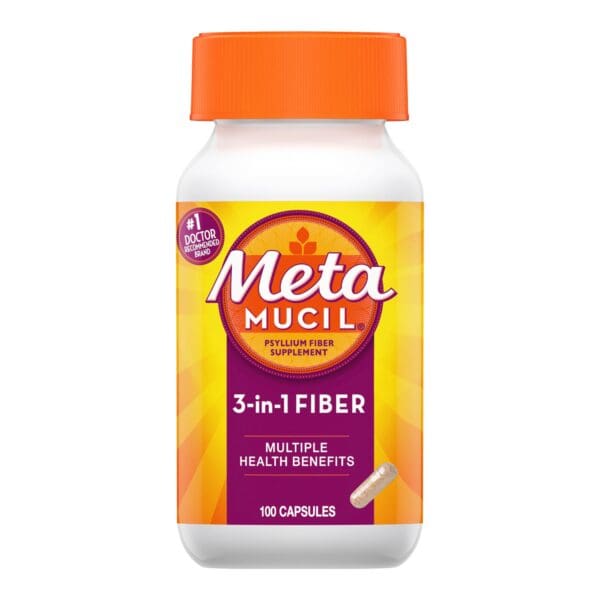 Metamucil® 3 in 1 Fiber Capsules