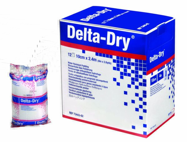 Delta-Dry® White Synthetic Water Resistant Cast Padding