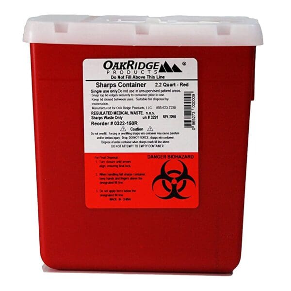 OakRidge Products - CONTAINER