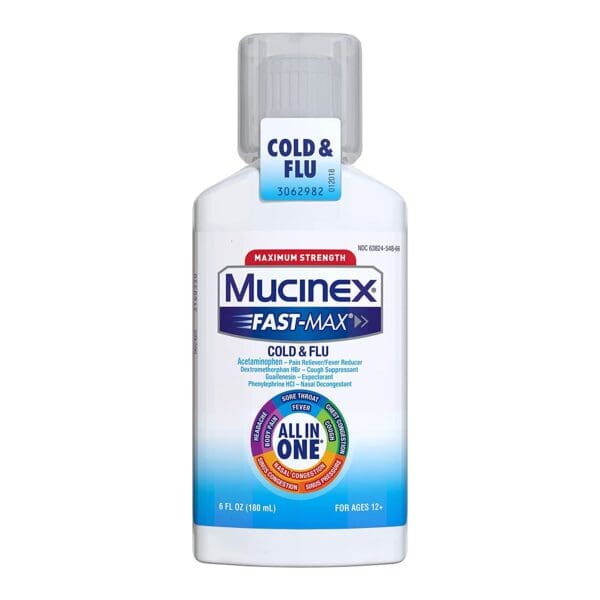 Mucinex® Fast-Max™ Cold & Flu Cold and Cough Relief