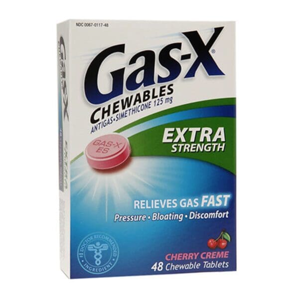 Gas-X® 125 mg Chewable Tablets Extra Strength
