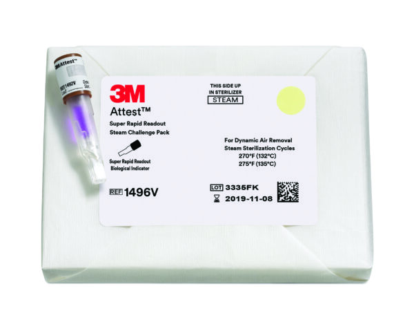 Solventum Corporation - ATTEST RAPID STM PK 24/CS INDICATORS (24) W/CONTROLS (5)
