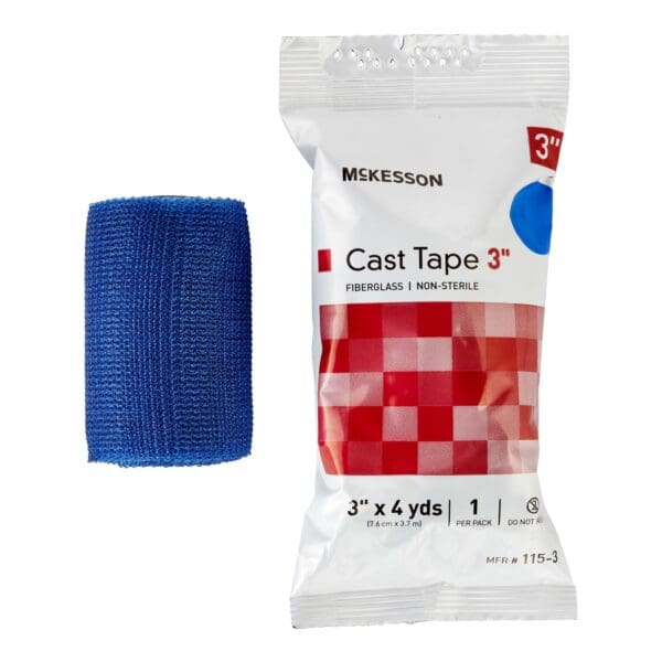 McKesson Blue Cast Tape