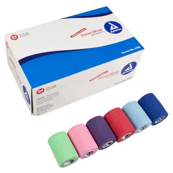 Sensi-Wrap Self-adherent Closure Cohesive Bandage