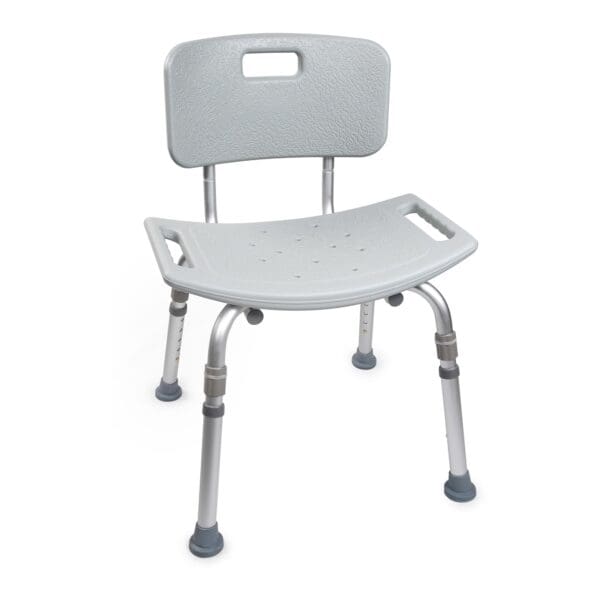 McKesson Removable Back Aluminum Bath Bench