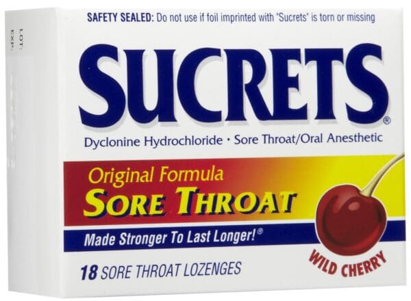 Sucrets™ Dyclonine HCl Sore Throat Relief