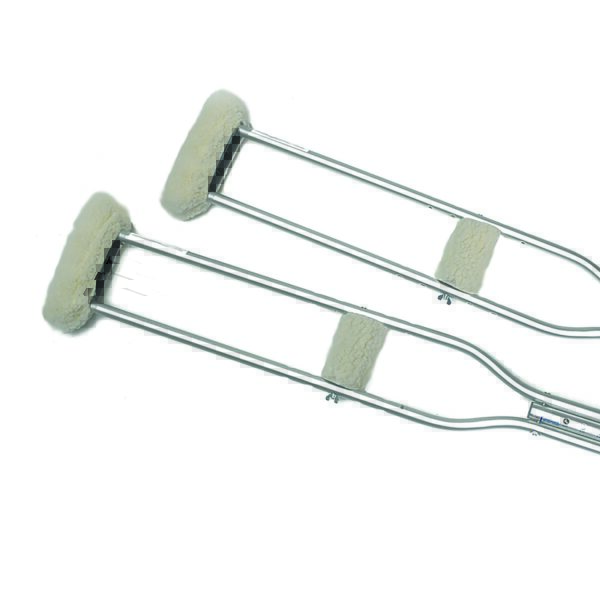Hermell Crutch Cover And Hand Grips Set