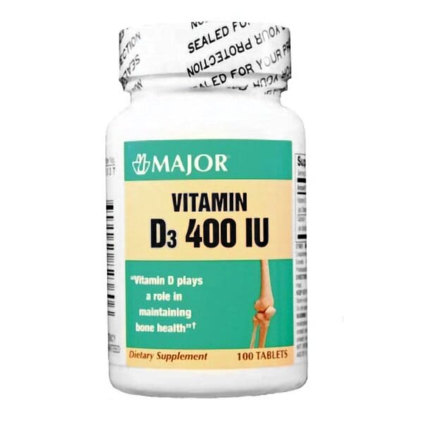 Major® Vitamin D-3 Supplement