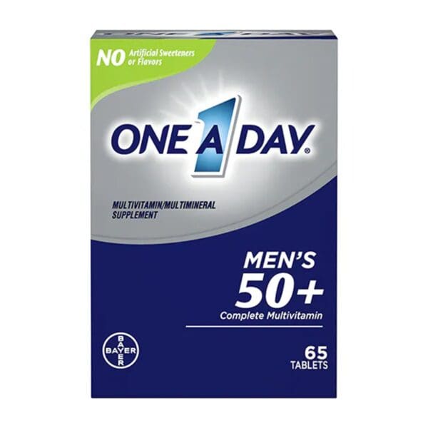 One A Day Men's 50+ Complete Multivitamin Tablets