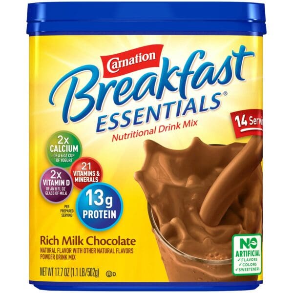 Carnation Breakfast Essentials® Rich Milk Chocolate Nutritional Drink