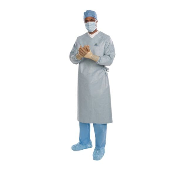 Aero Chrome Surgical Gown with Towel