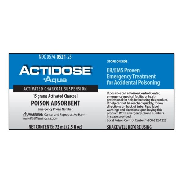 Padagis US LLC - ACTIDOSE-AQUA