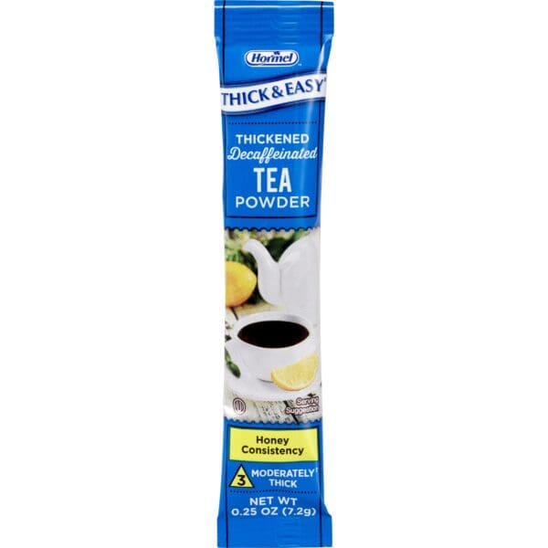 Thick & Easy® Decaffeinated Tea Honey Consistency Thickened Beverage