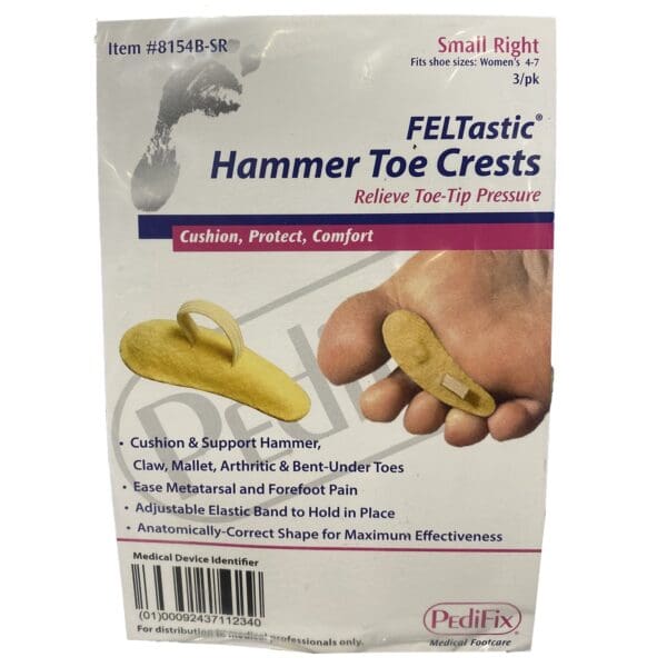 Pedifix® Right Pull-On Hammer Toe Crest for Right Foot