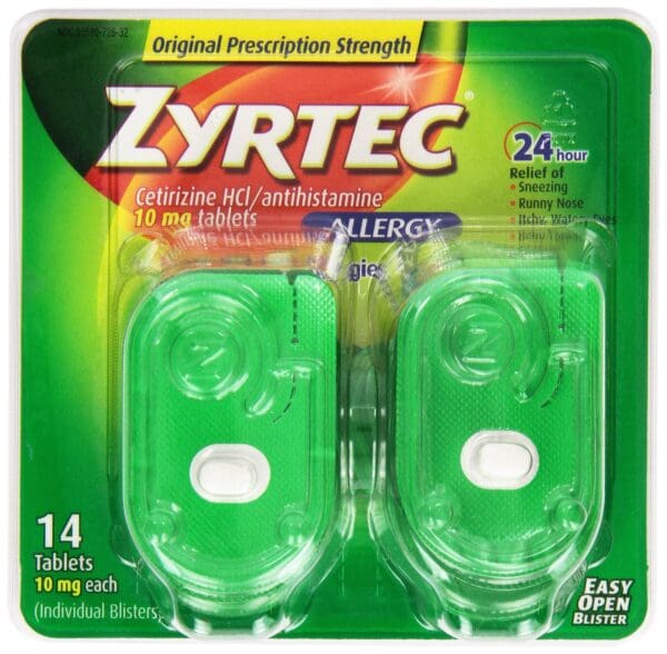 Zyrtec® Cetirizine HCl Allergy Relief