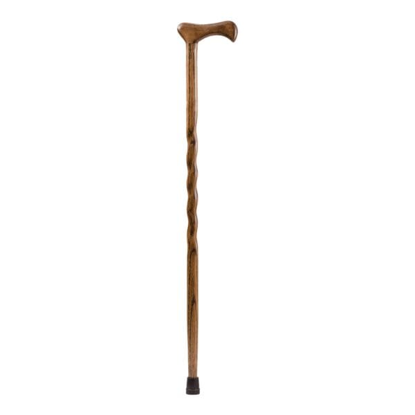 Brazos™ Twisted Oak Cane with T-Handle