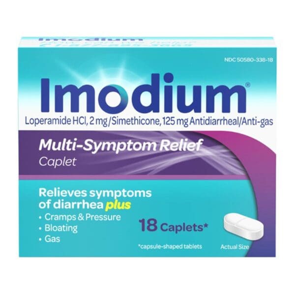 Imodium® Multi-Symptom Relief Caplets