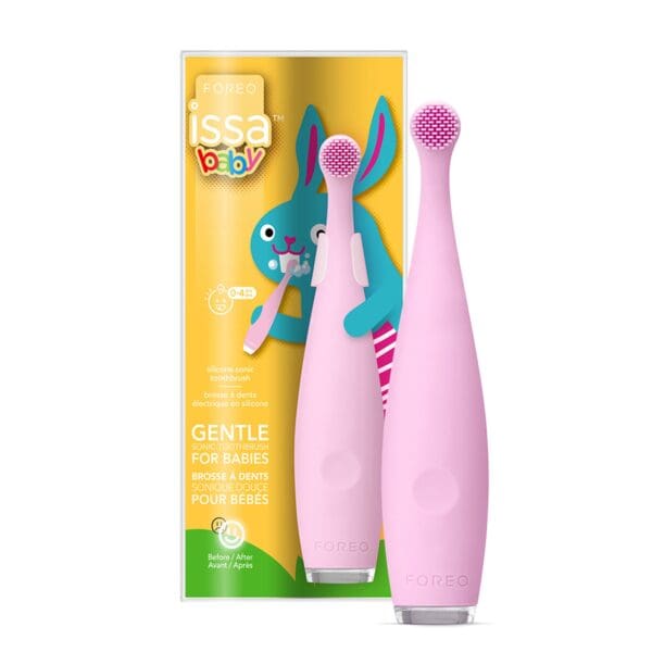 ISSA™ baby Soft Silicone Sonic Toothbrush