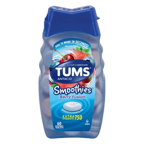 Tums Extra Strength 750 Antacid Smoothies