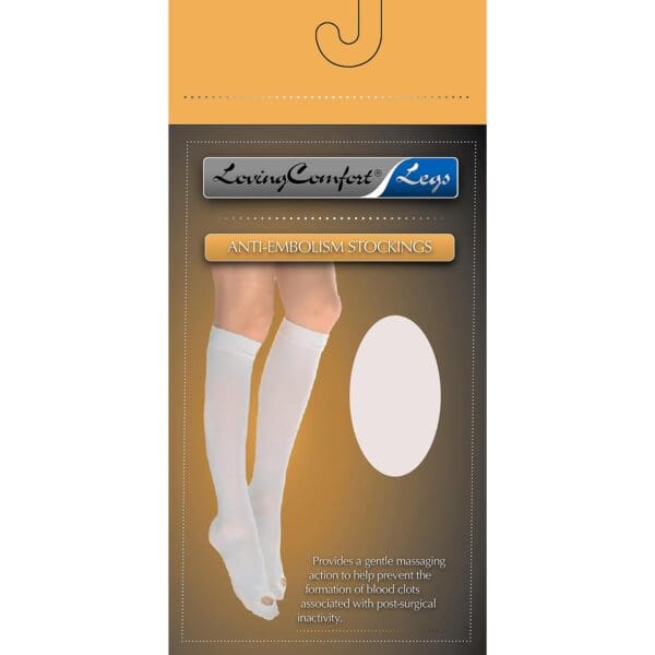Loving Comfort® Anti-Embolism Knee-High Stockings