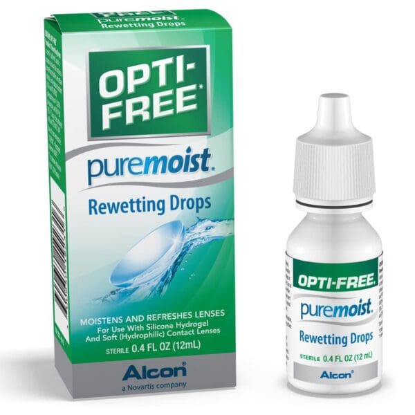 Opti-Free® Puremoist® Citrate Buffer / Sodium Chloride Rewetting Drops
