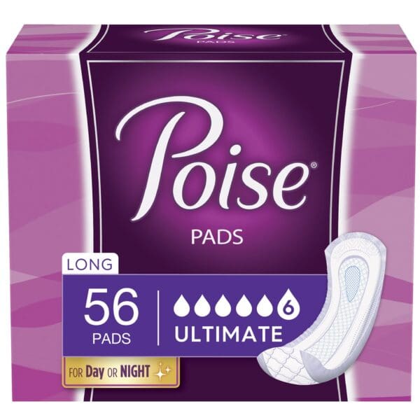 Poise® Ultimate Day and Night Bladder Control Pad