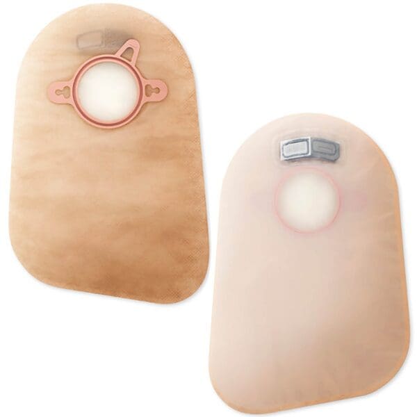 New Image™ 2-Piece Beige Ostomy Pouch