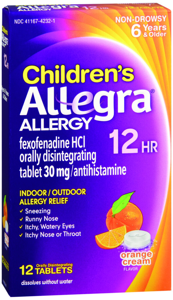 Children's Allegra® Fexofenadine Children's Allergy Relief