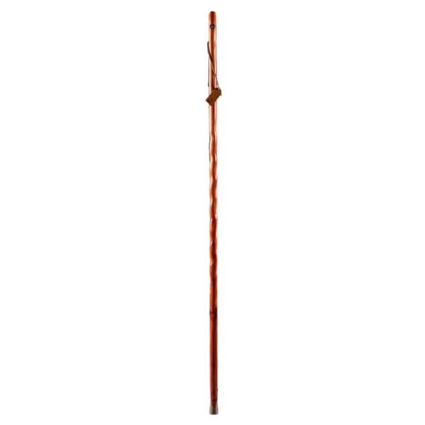Brazos™ Twisted Cedar Backpacker Handcrafted Walking Stick