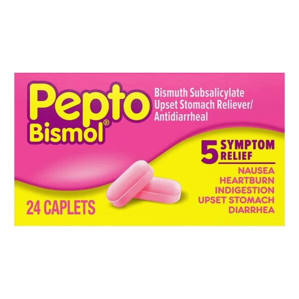 Pepto-Bismol® Bismuth Subsalicylate Caplets