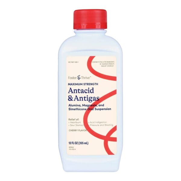 Foster & Thrive™ Max Strength Antacid & Antigas Alumina